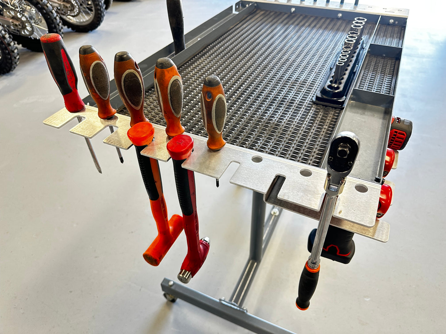 Multi-Tool Organizer Rack
