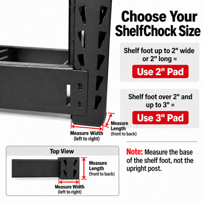 2" ShelfChock